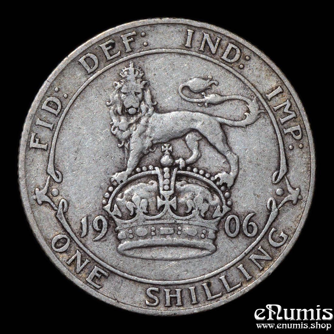 Great Britain, Edward VII, Shilling 1906, VF