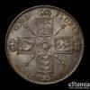 Great Britain, George V, Florin 1914, Rare type, D.1735, toned, XF+/aUNC