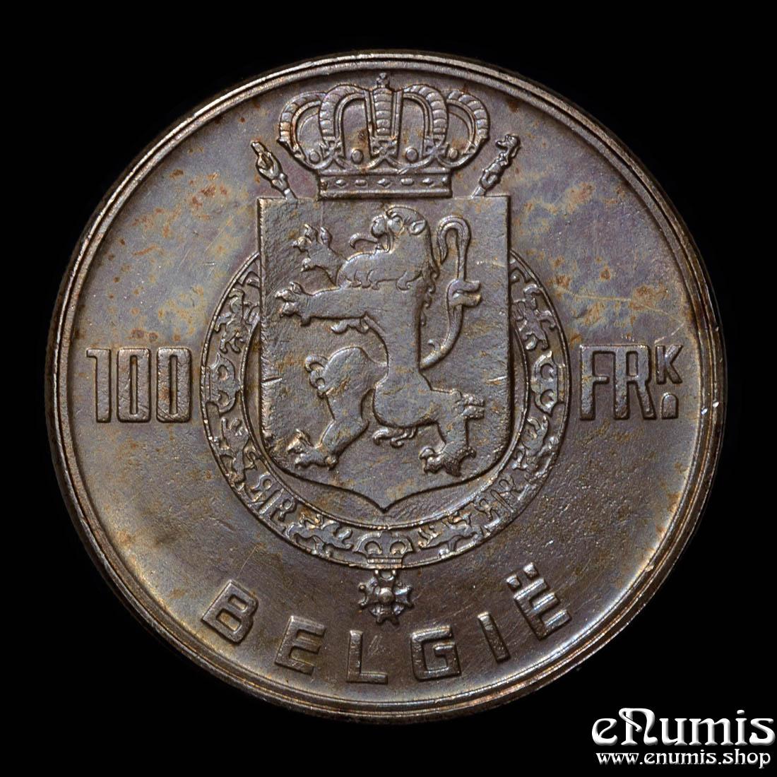 BELGIUM, Baudouin, 100 Francs 1951, Belgie, nicely toned, XF-UNC/UNC