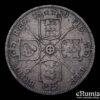 Great Britain, Victoria, Florin 1889, scarce type, aVF Great Britain, Victoria, Florin 1889, scarce type, aVF
