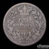 Great Britain, Victoria, Shilling 1858, Rare!, unbarred A, Fine