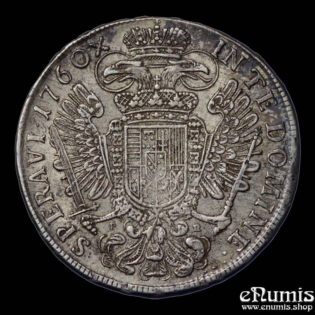 AUSTRIA, Franz I, Taler 1760 PR, Prague, XF+ AUSTRIA, Franz I, Taler 1760 PR, Prague, XF+