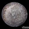 FRANCE, Louis XV, Ecu 1745 BB, Strasbourg, Rare!, VF+