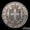 ITALY, Vittorio Emanuele II, 5 Lire 1876 R, VF+