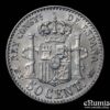 SPAIN, Alfonso XII, 50 Centimos 1881 MS-M, aUNC