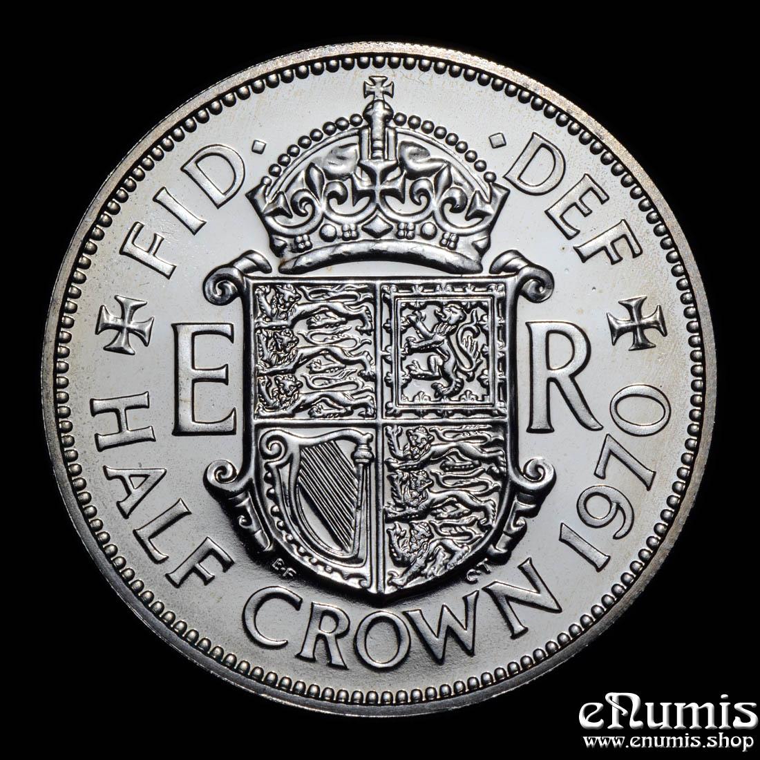 Great Britain, Elizabeth II, Halfcrown 1970, PROOF