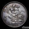 Great Britain, Victoria, Crown 1893, LVI, XF+