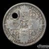 Great Britain, Victoria, Godless Florin 1849, holed, Fine