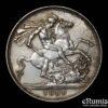 Great Britain, Victoria, Crown 1889, aUNC