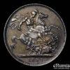 Great Britain, Victoria, Crown 1891, better date, trace of Prooflike, aUNC Great Britain, Victoria, Crown 1891, better date, trace of Prooflike, aUNC