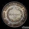 DENMARK, Christian X, 2 Kroner 1945, King’s 75th Birthday, UNC DENMARK, Christian X, 2 Kroner 1945, King’s 75th Birthday, UNC