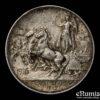 ITALY, Vittorio Emanuele III, 1 Lira 1916, better year, XF+