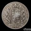 Great Britain, Victoria, Crown 1844, VIII, Star, Unfinished die, aVF