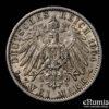 Germany, Prussia, Wilhelm II, 2 Mark 1904, aXF