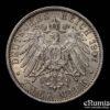 Germany, Prussia, Wilhelm II, 2 Mark 1907, aUNC/UNC