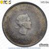 Luxembourg, Charlotte, 250 Francs 1963, KM# 53.2, PCGS MS 64