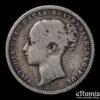 Great Britain, Victoria, Shilling 1875, die number 51, toned, aVF