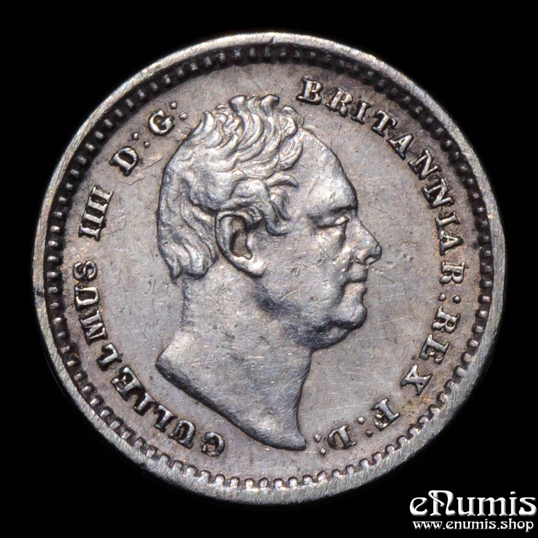 Great Britain, William IV, 1 1/2 Pence 1834, XF-UNC