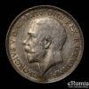 Great Britain, George V, Florin 1914, Rare type, D.1735, toned, XF+/aUNC