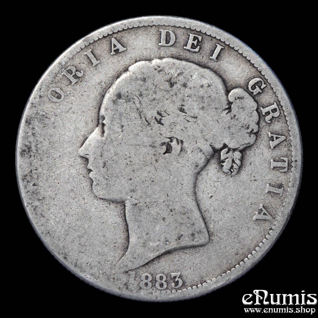 Great Britain, Victoria, Halfcrown 1883, Fine Great Britain, Victoria, Halfcrown 1883, Fine
