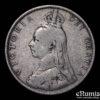 Great Britain, Victoria, Florin 1889, scarce type, aVF Great Britain, Victoria, Florin 1889, scarce type, aVF