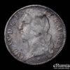FRANCE, Louis XV, Ecu 1745 BB, Strasbourg, Rare!, VF+