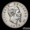 ITALY, Vittorio Emanuele II, 5 Lire 1876 R, VF+