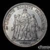 FRANCE, Third Republic, 5 Francs 1874 A, Paris, UNC