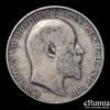 Great Britain, Edward VII, Florin 1908, better date, aVF