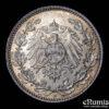 German Empire, 1/2 Mark 1905 D, Munich, UNC German Empire, 1/2 Mark 1905 D, Munich, UNC