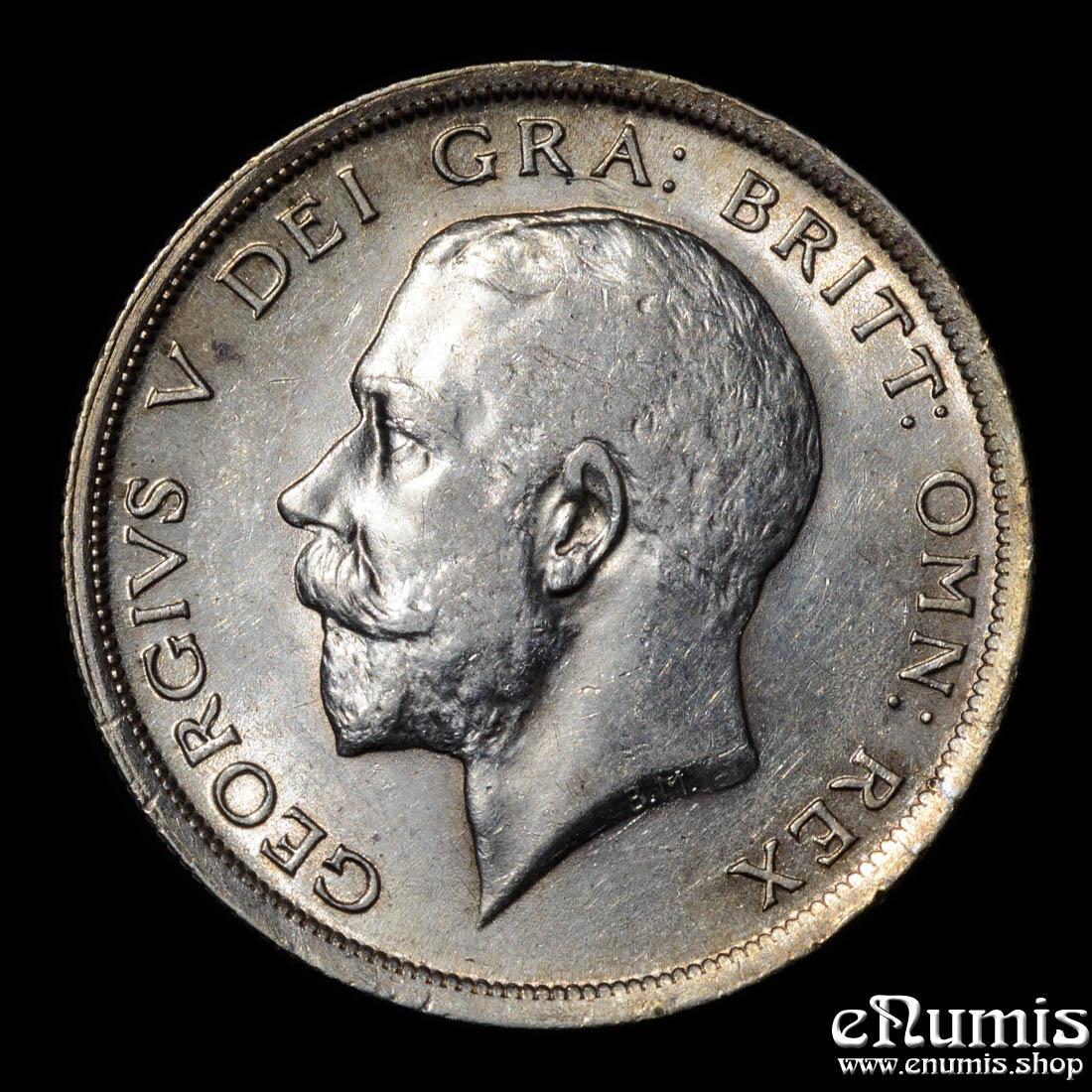 Great Britain, George V, Halfcrown 1918, UNC