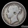 Great Britain, Victoria, Shilling 1874, die number 44, Fine