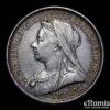 Great Britain, Victoria, Crown 1893, LVI, XF+
