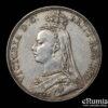 Great Britain, Victoria, Crown 1892, rarest year, XF+/XF-UNC
