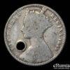 Great Britain, Victoria, Godless Florin 1849, holed, Fine