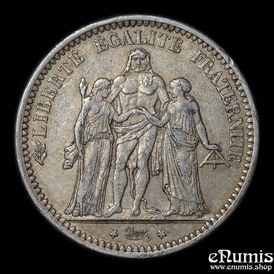 FRANCE, Third Republic, 5 Francs 1873 A, Paris, aXF