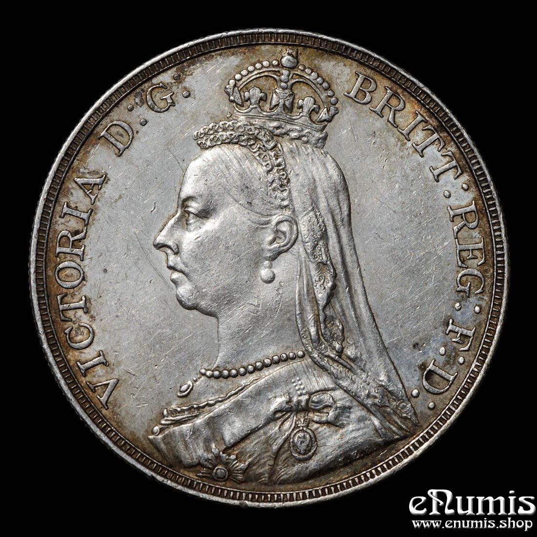 Great Britain, Victoria, Crown 1889, aUNC