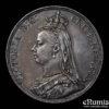 Great Britain, Victoria, Crown 1891, better date, trace of Prooflike, aUNC Great Britain, Victoria, Crown 1891, better date, trace of Prooflike, aUNC