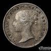 Great Britain, Victoria, 4 Pence 1855, Groat, variety, aUNC