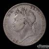 Great Britain, George IV, Crown 1821, Secundo, Fine Great Britain, George IV, Crown 1821, Secundo, Fine