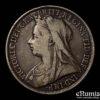 Great Britain, Victoria, Crown 1897, LXI, toned, VF Great Britain, Victoria, Crown 1897, LXI, toned, VF