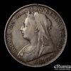 Great Britain, Victoria, Crown 1896, LX, 2+A, Scarce, toned, aXF