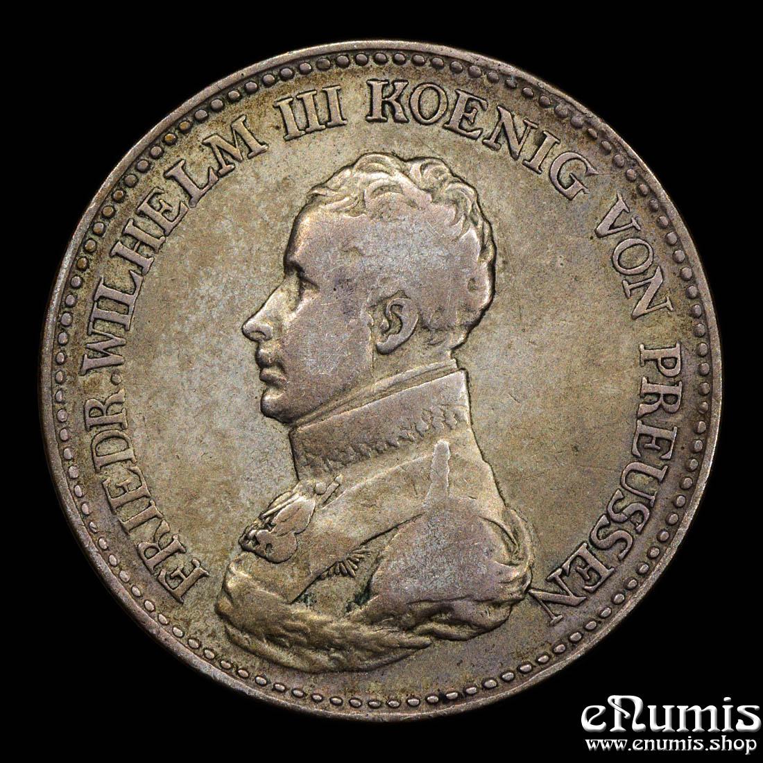 Germany, Prussia, Friedrich Wilhelm III, Taler 1818 D, Düsseldorf, VF Germany, Prussia, Friedrich Wilhelm III, Taler 1818 D, Düsseldorf, VF