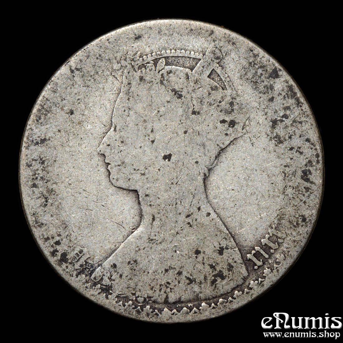 Great Britain, Victoria, Gothic Florin 1879, Scarce, Good