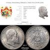 Germany, Wurttemberg, Wilhelm II, 3 Mark 1914, XF-UNC/aUNC