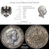 Germany, Prussia, Wilhelm II, 2 Mark 1904, aXF