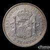 SPAIN, Alfonso XII, 5 Pesetas 1882/1 MS-M, VF+