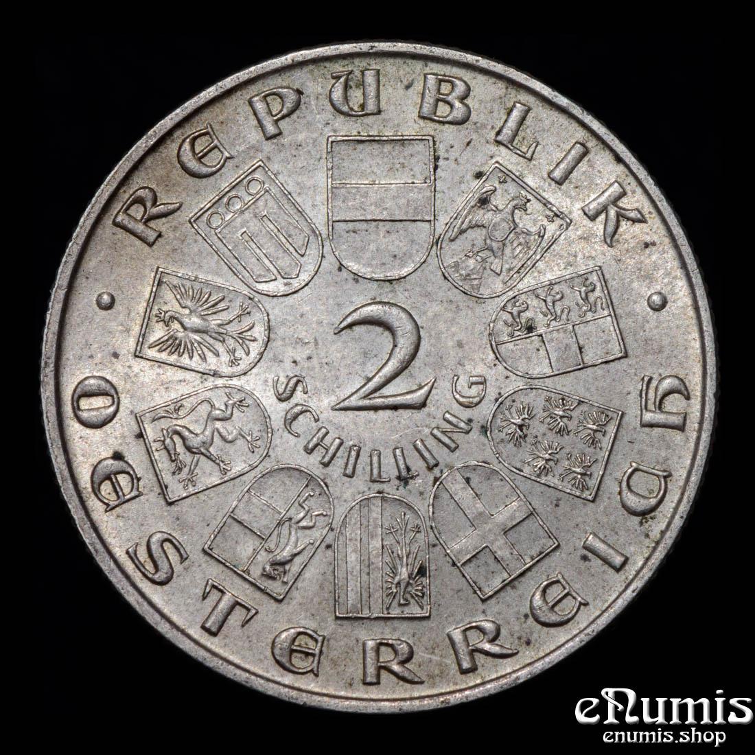 AUSTRIA, 2 Schilling 1932, Joseph Haydn, UNC