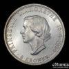 DENMARK, Frederick IX, 2 Kroner 1958, Princess Margrethe’s 18th Birthday, UNC