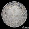 BELGIUM, Albert I, 1 Franc 1910, DES BELGES, VF+